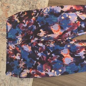 RBX Purple and Blue Abstract Leggings